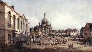 New Market Square in Dresden from the Jdenhof BELLOTTO, Bernardo